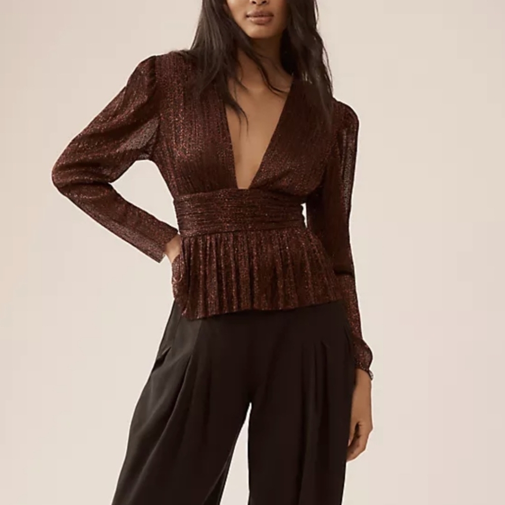 Anthropologie Sabina Musayev Florana Top